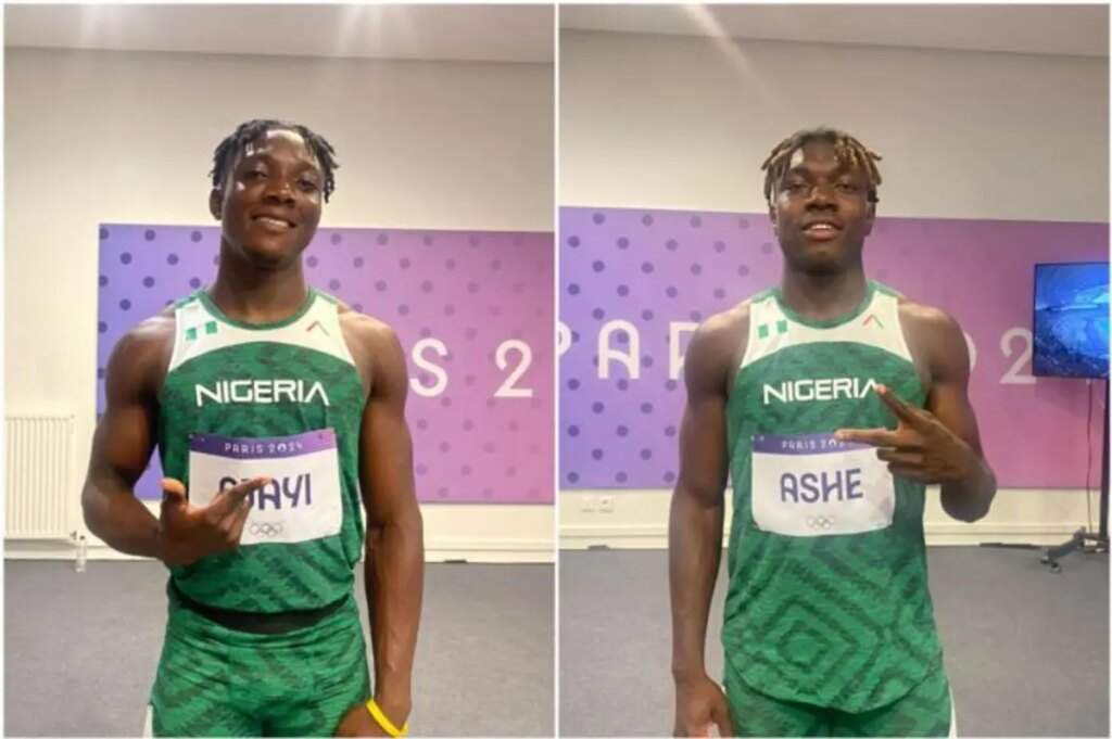 Nigeria's Ajayi and Ashe Fall Short in Men's 100m at