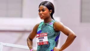 Nigeria's Ofili Shines in 200m Heat, Qualifies for Semis at