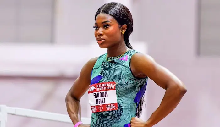 Nigeria's Ofili Shines in 200m Heat, Qualifies for Semis at