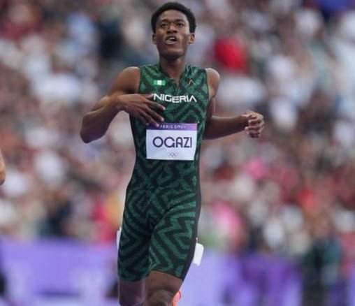 Nigeria's Samuel Ogazi Qualifies for Olympic 400m Final