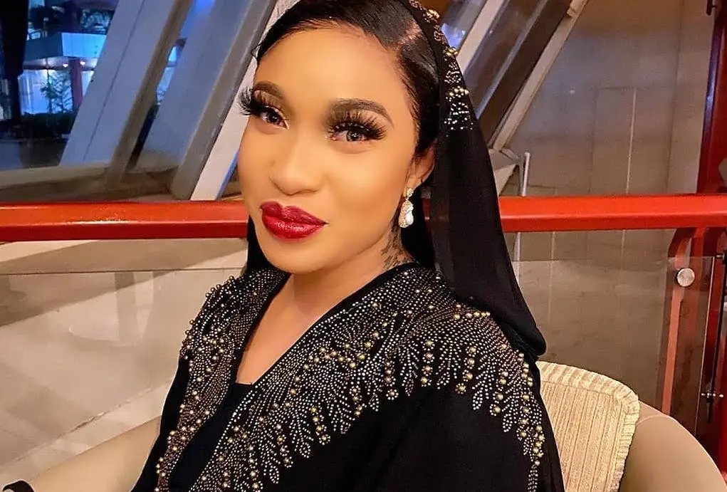 Nollywood Star Tonto Dikeh Backs Tinubu as Nationwide Protest Kicks