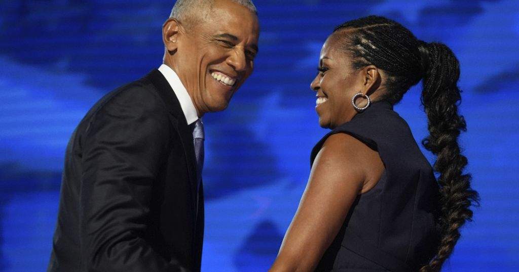 Obamas Endorse Kamala Harris at Democratic National Convention