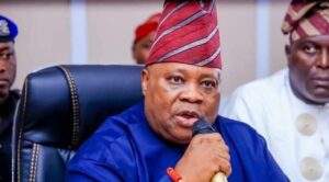 Osun Gov Adeleke Urges Traditional Rulers To Unite At Wifes 300x166