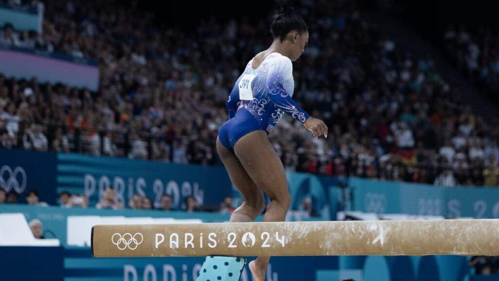Paris Olympics 2024: Four Gymnasts Fall Off Balance Beam, Simone