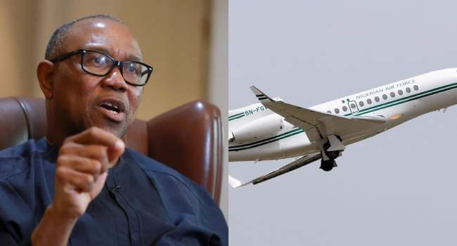 Peter Obi Demands Transparency on Presidential Jets Dealings