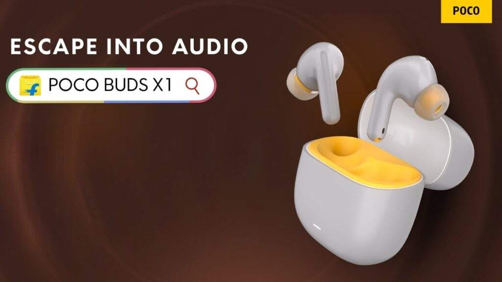 Poco Buds X1: Affordable TWS Earphones with 40dB ANC and