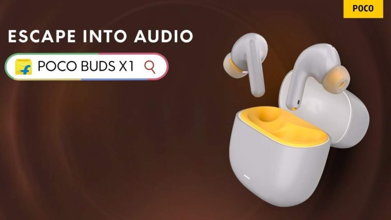 Poco Buds X1: Affordable TWS Earphones with 40dB ANC and