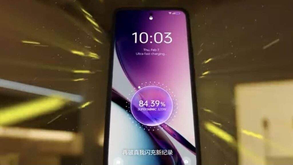 Realme Unveils 320W SuperSonic Charging: Ultra Fast Charging Technology