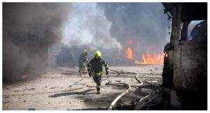 Russian Missile and Drone Strikes Hit Ukraine's Power Grid, Killing