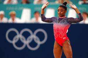 Simone Biles Wins Silver Medal in Floor Exercise Final at