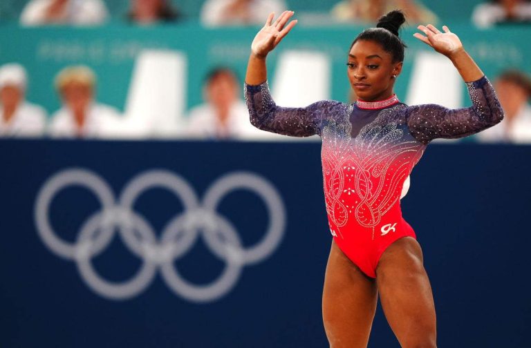 Simone Biles Wins Silver Medal in Floor Exercise Final at