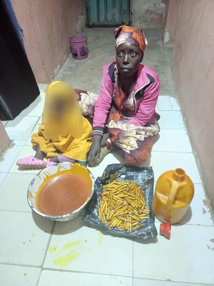 Woman Arrested with 124 Rounds of Anti Aircraft Ammunition in Nasarawa