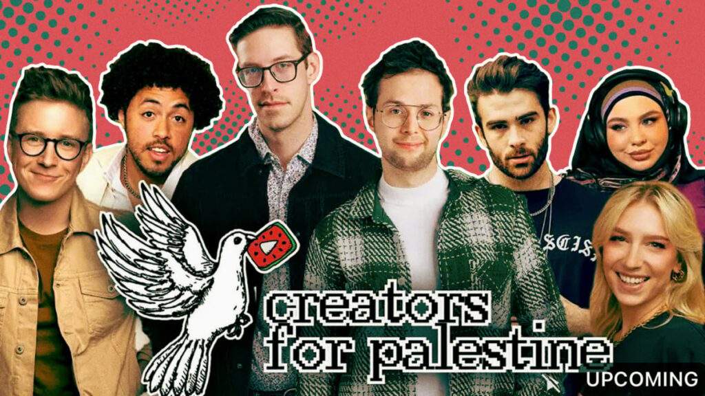 YouTubers and Twitch Streamers Unite for Palestine, Raise $1.6 Million
