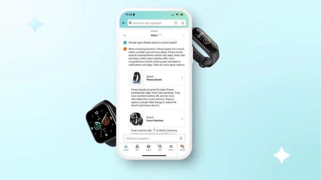 Amazon Launches AI Shopping Assistant Rufus in India