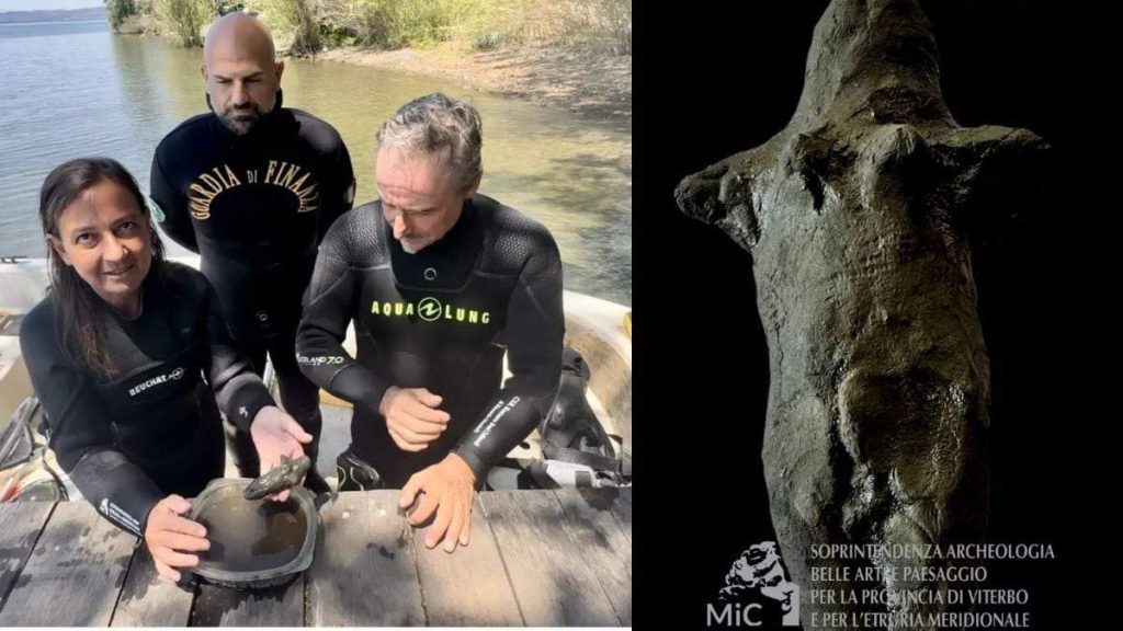 Ancient Goddess Figurine Uncovered in Italian Lake, Offers Rare Glimpse
