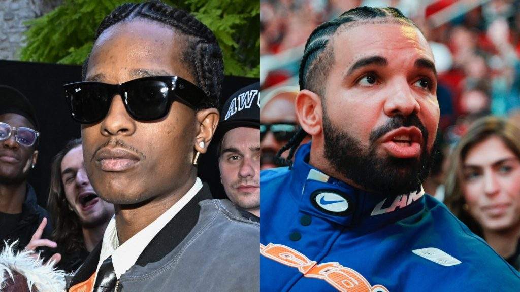 A$AP Rocky Raps About "Push Ups" and Takes Aim at