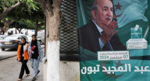 Algeria's President Tebboune Wins Election with 95% Vote