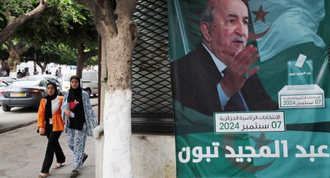 Algeria's President Tebboune Wins Election with 95% Vote