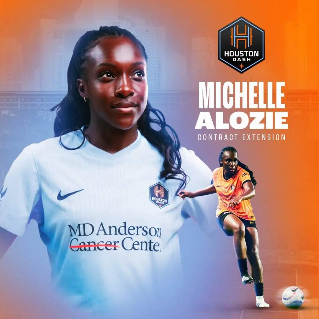Alozie Re Signs with Houston Dash