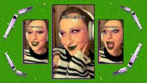 Beetlejuice Lips Expose the 'Natural Beauty' Myth on TikTok