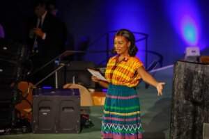 Cuppy Makes History as First Nigerian to Host UN Youth