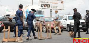 Edo Election Commuters Stranded As Security Agents Block Routes 300x146