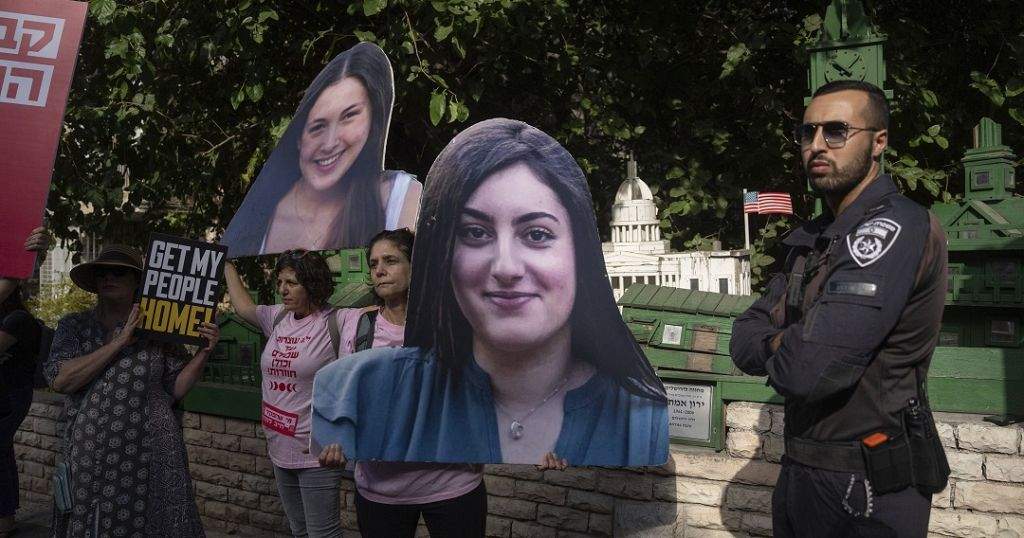 Families of Israeli Hostages Protesting in Jerusalem