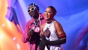 Flavor Flav Gifts Jordan Chiles Custom Clock after Bronze Medal
