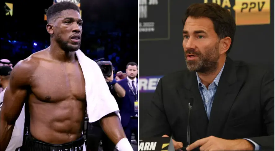Hearn Criticizes Joshua for Not Taking Time to Recover from