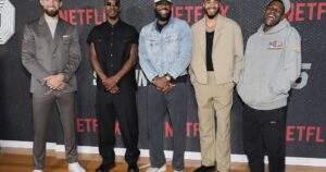 LeBron Anthony and NBA Stars on Netflixs Starting 5 Red