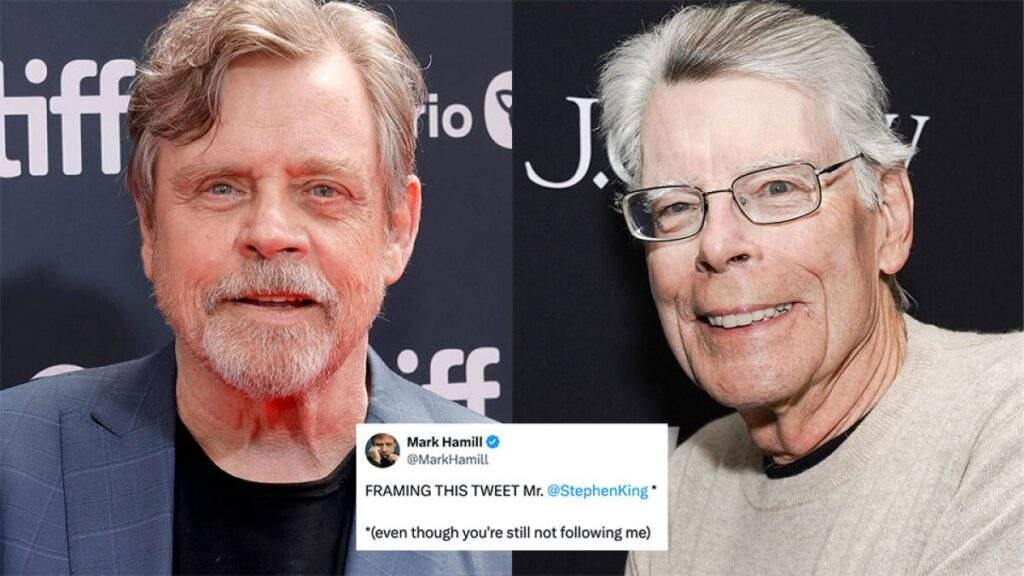 Mark Hamill Freaks Out Meeting Stephen King