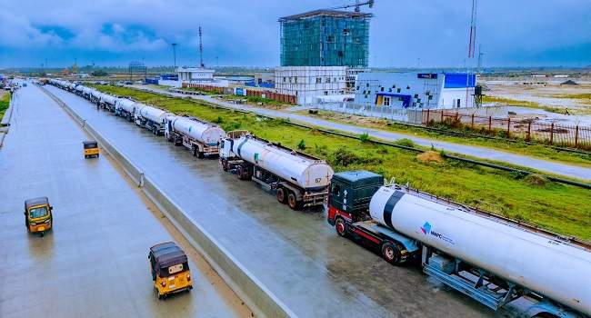 NNPCL Deploys 300 Trucks to Dangote Refinery for Petrol Loading