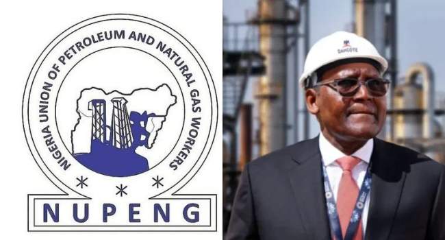 NUPENG Praises Dangote Refinery on Historic Petrol Production