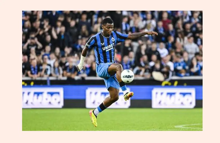 Onyedika nominated for Club Brugges Player of Month award