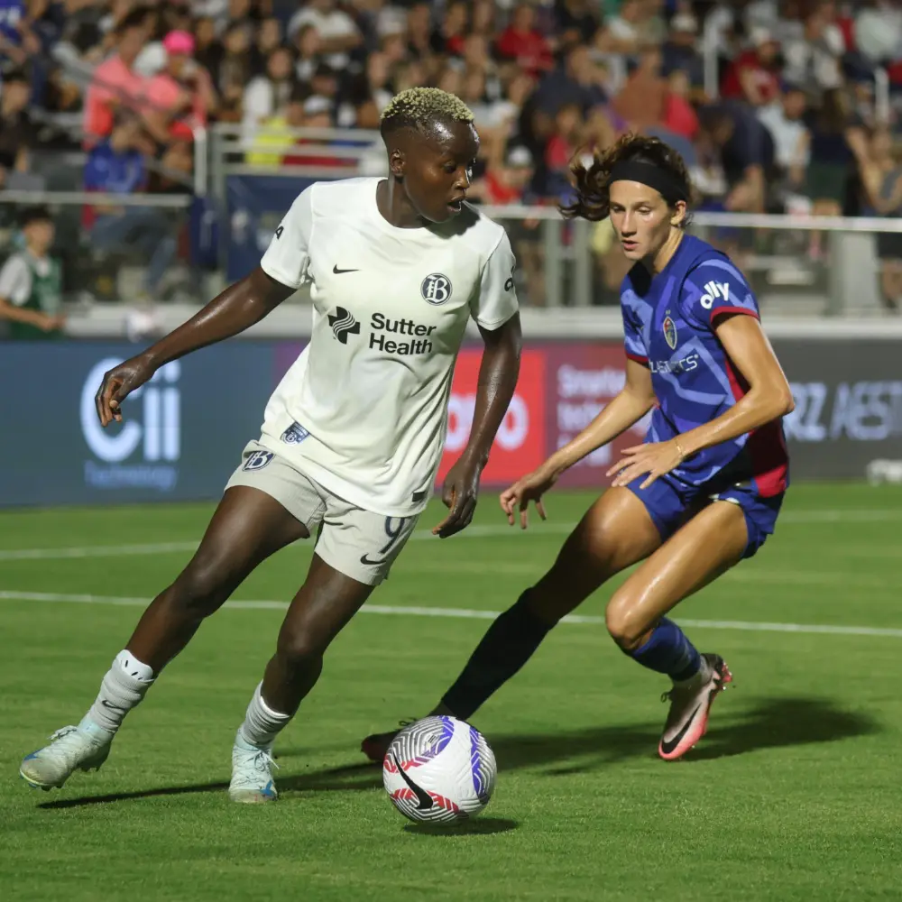 Oshoala Leads Bay FC to Crucial Draw Against Courage