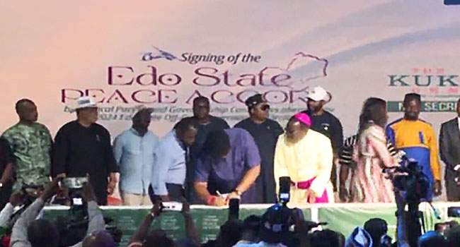 PDP Refuses to Sign Edo Governorship Election Peace Accord