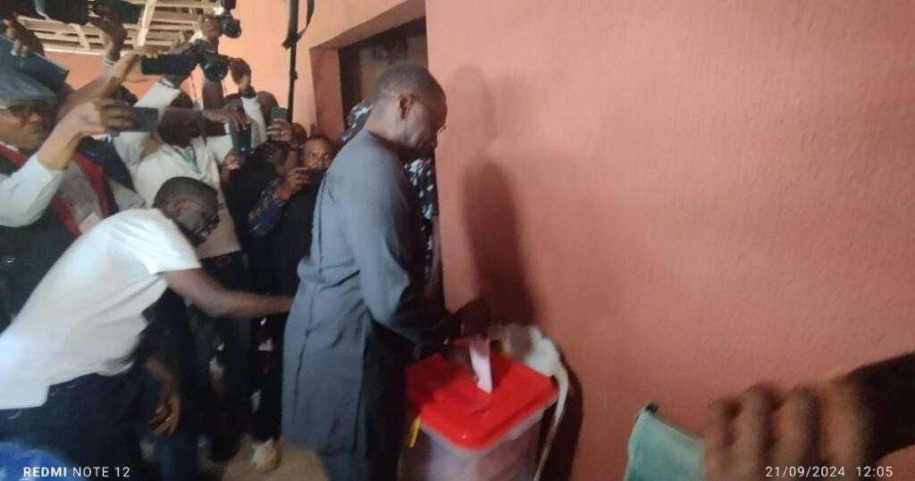 PDPs Asue Ighodalo Votes in Edo Central Senatorial District