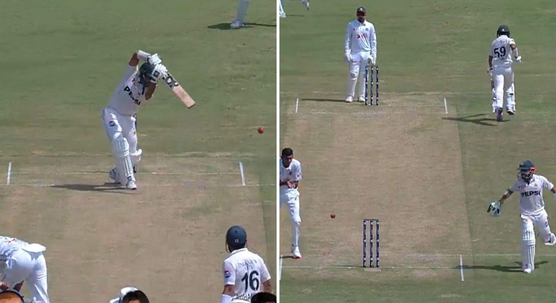 Shakeel Rind Pakistan’s Saud Shakeel Runs 4 Without Boundary Against Sloppy ...