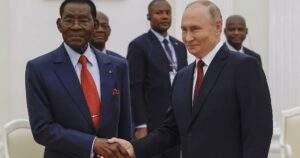 Putin Meets Obiang to Strengthen Oil Ties