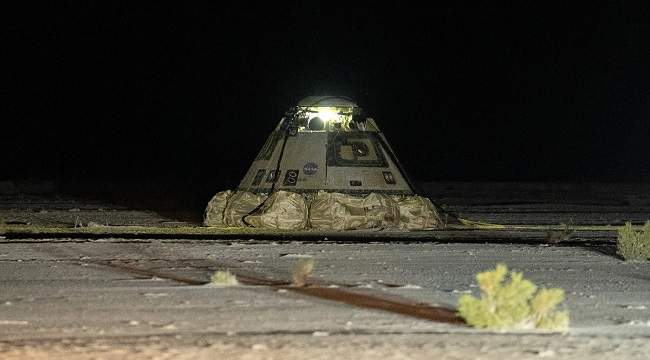 Starliner Returns to Earth After NASA Ruled Out Crewed Flight