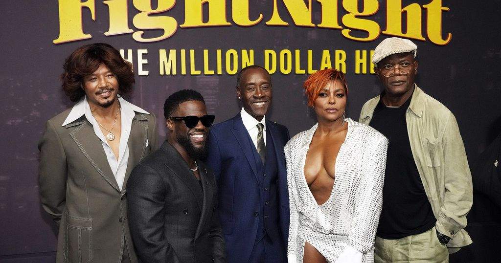 Stars Align at 'Fight Night: The Million Dollar Heist' Premiere