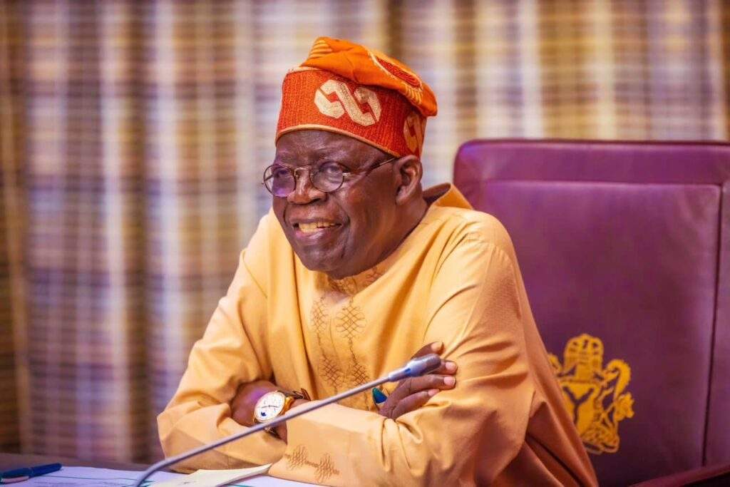 TINUBU CONGRATULATES OKPEbholo ON Edo GUBER VICTORY