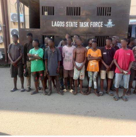 Taskforce Arrests 88 Suspects in Oshodi Crackdown