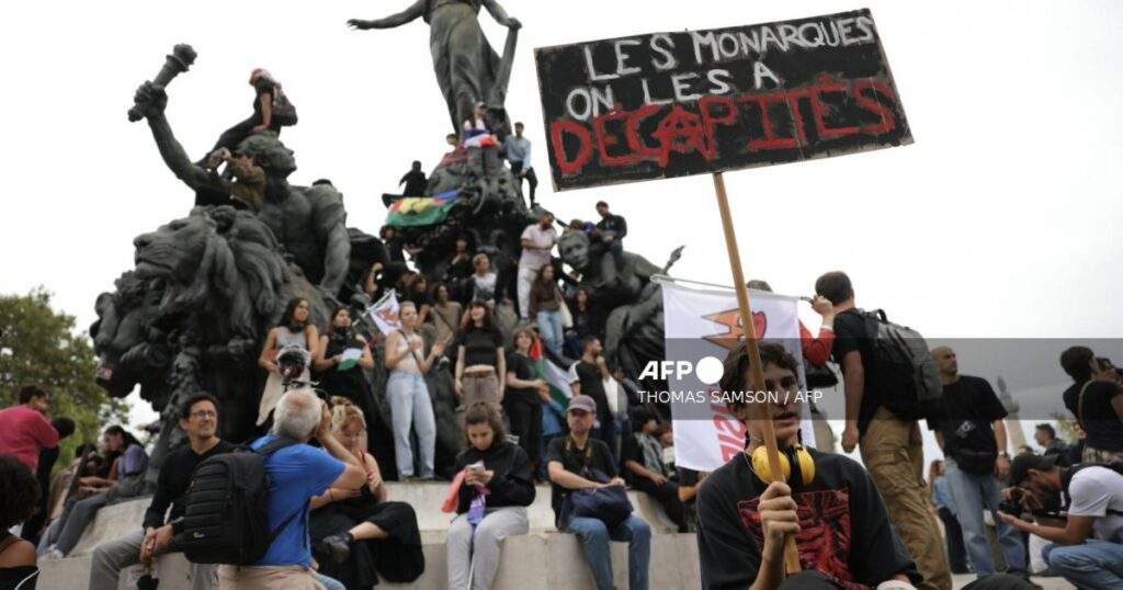 Thousands Protest Macron's Choice of Center Right PM