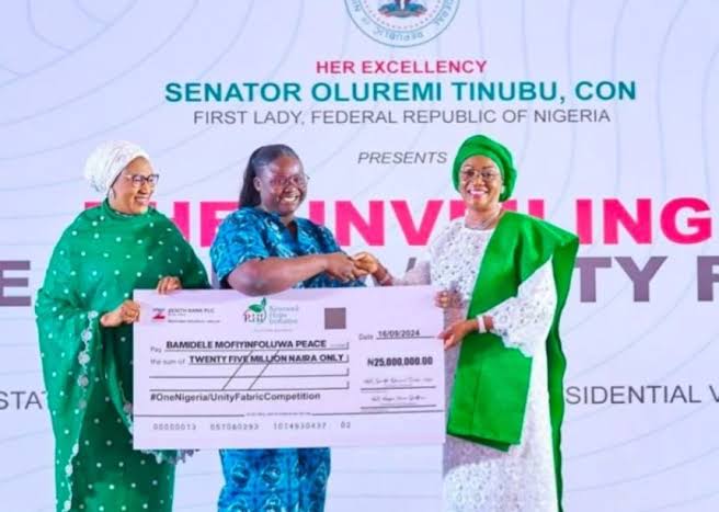 Tinubu's 'One Nigeria' Unity Fabric Launched, Winner Picked