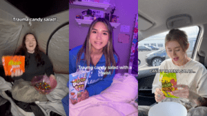 Trauma Candy Salad: TikTok's Dark Humor Cure