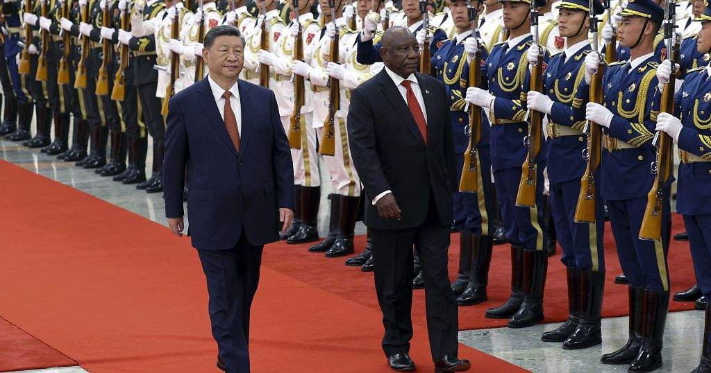 Xi Jinping calls for stronger China South Africa ties