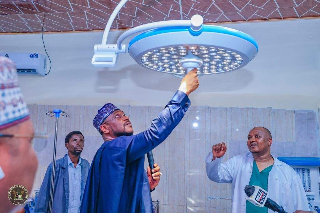 Zamfara Governor Inaugurates Renovated General Hospital in Maru
