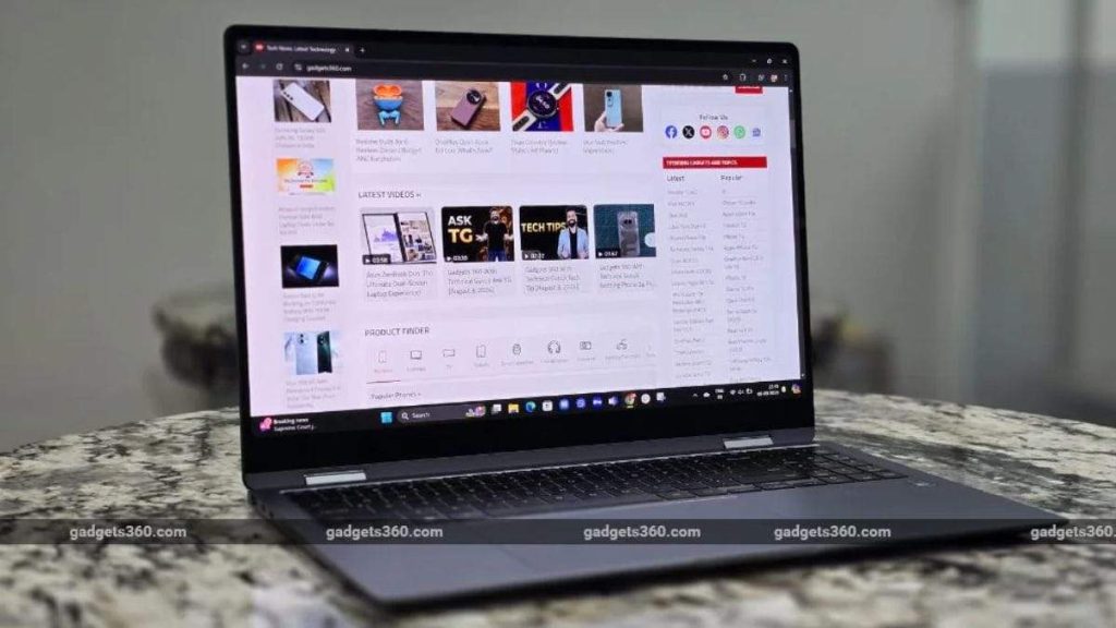Samsung Galaxy Book 5 Pro 360: 2 in 1 Laptop With AMOLED