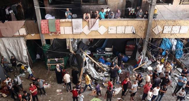 28 Killed in Israeli Airstrike on Gaza School, in Latest